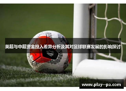 英超与中超资金投入差异分析及其对足球联赛发展的影响探讨